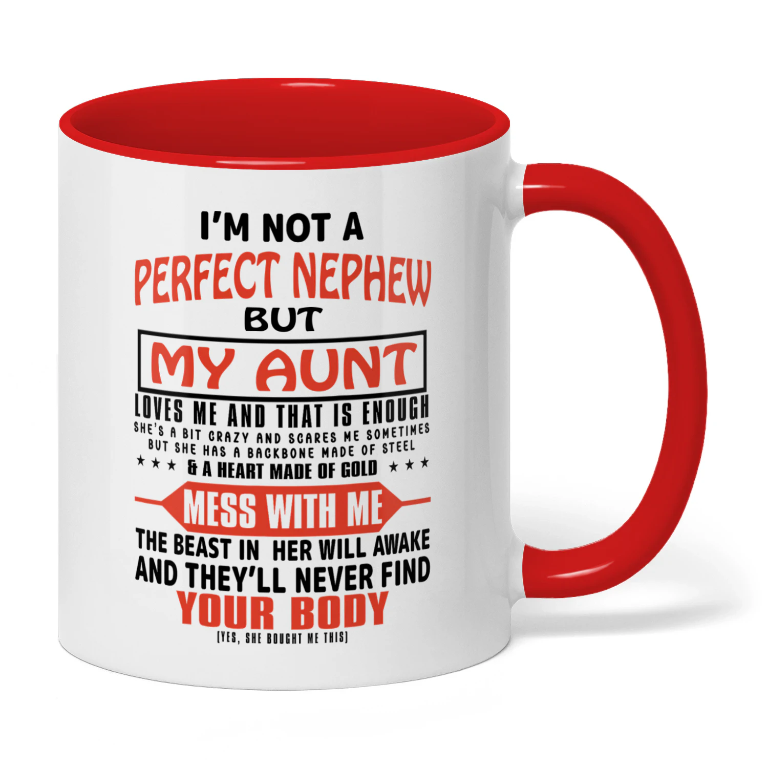I'm Not A Perfect Nephew But My Aunt