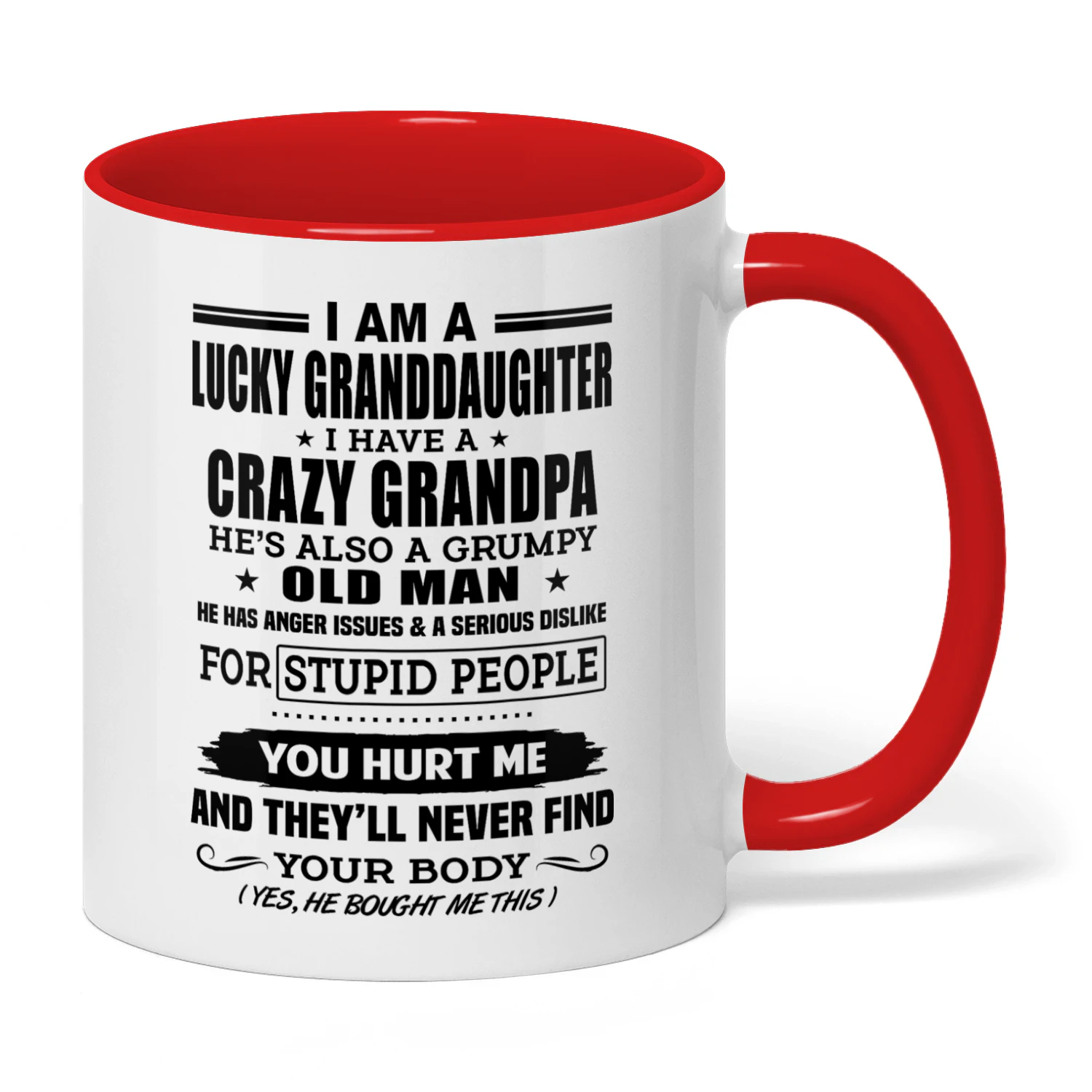 I Am A Lucky Granddaughter I Have Grandpa