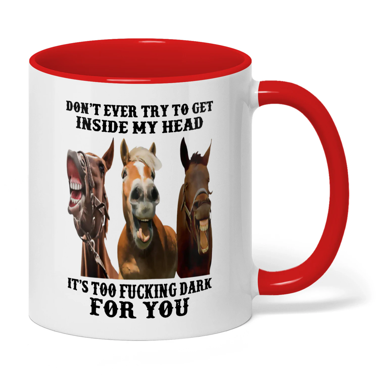 Don't Ever Try To Get Inside My Head Horse