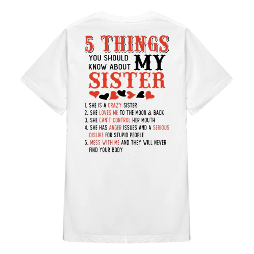 5 Things You Should Know About My Sister
