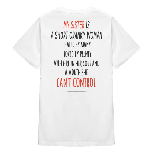 My Sister Is A Short Cranky Woman
