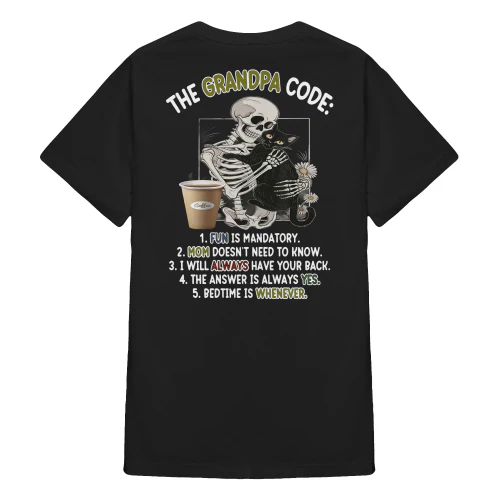 The Grandpa Code Fun Is Mandatory Skull