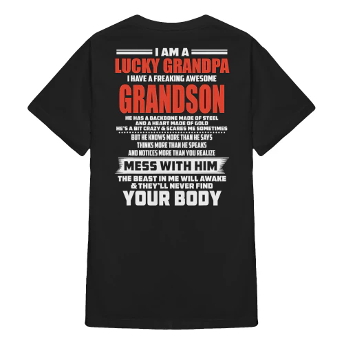 I Am A Lucky Grandpa I Have