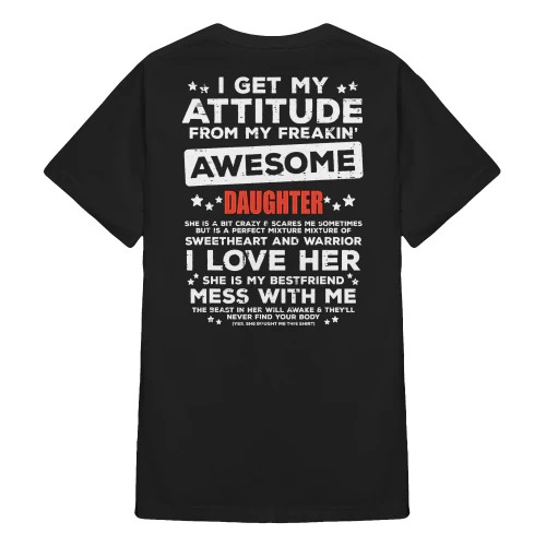 I Get My Attitude From My Freaking