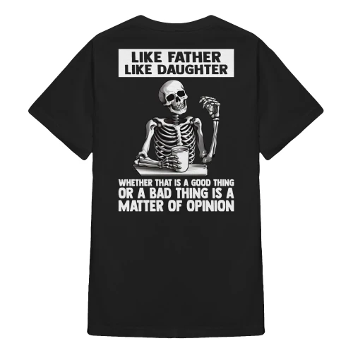 Like Father Like Daughter Skull