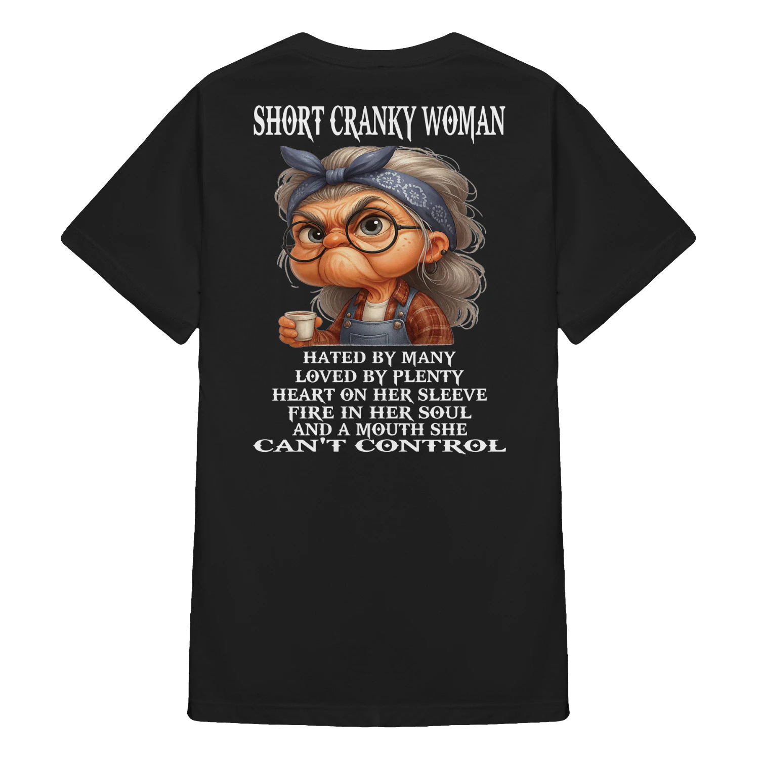 Short Cranky Woman Hated By Many Woman