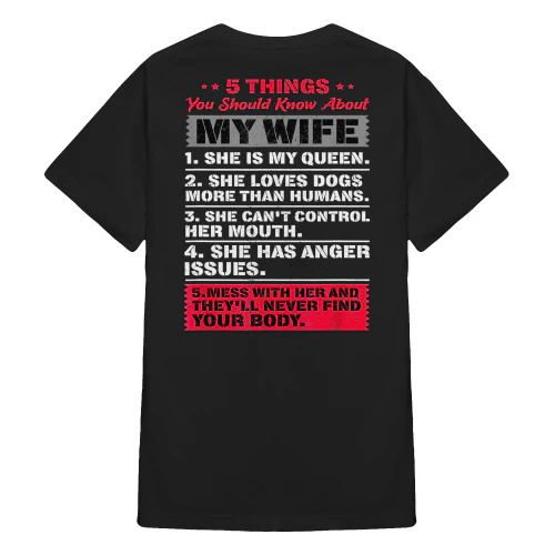 5 Things You Should Know About My Wife