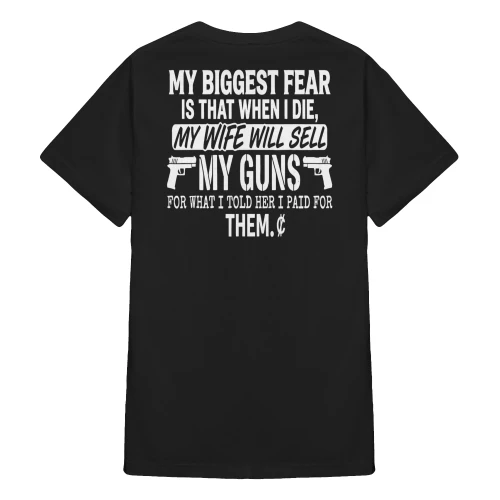 My Biggest Fear Is That When I Die