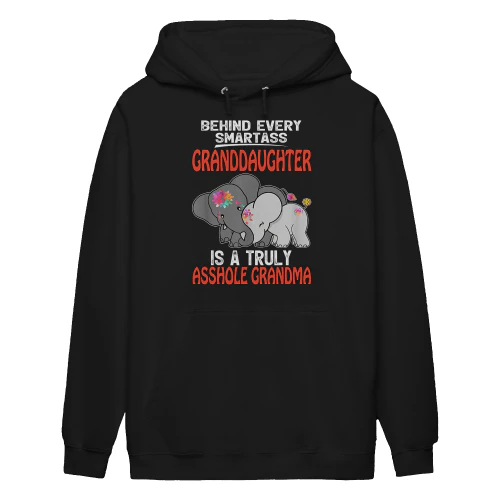 Behind Every Smartass Granddaughter Elephant