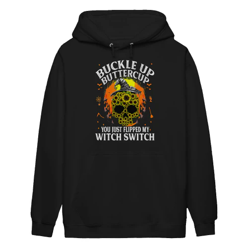 Buckle Up Buttercup Skull