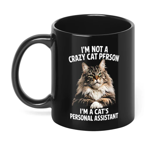 I'm Not A Crazy Cat Person Cat