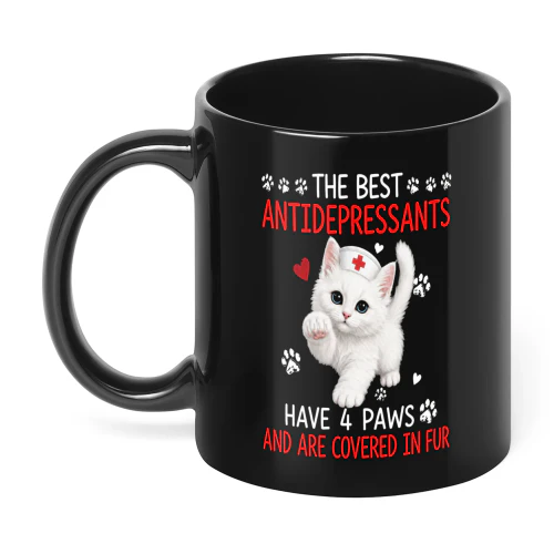 The Best Antidepressants Have 4 Paws Cat