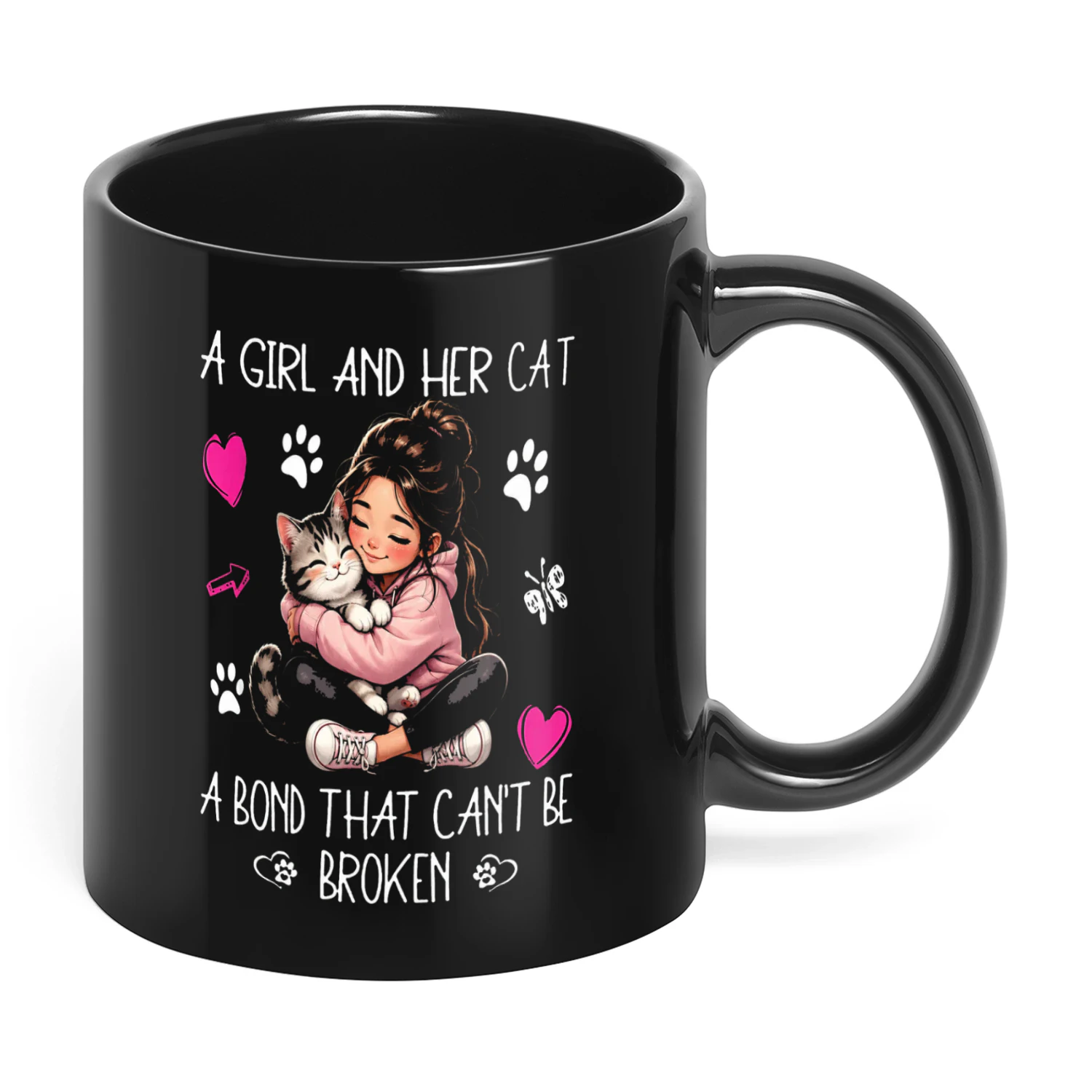 48 A Girl And Her Cat Cat