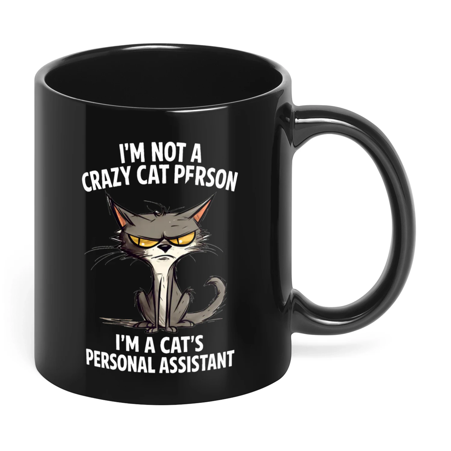 I'm Not A Crazy Cat Person Cat