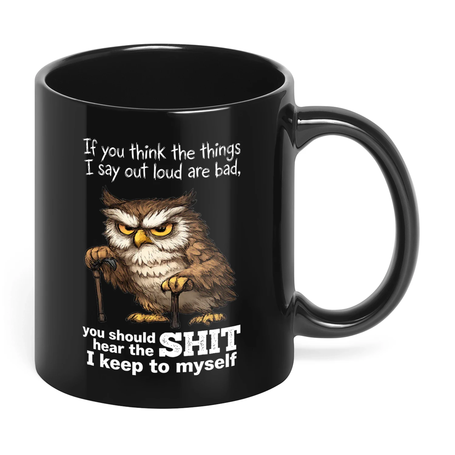 If You Think The Things I Say Out Loud Owl