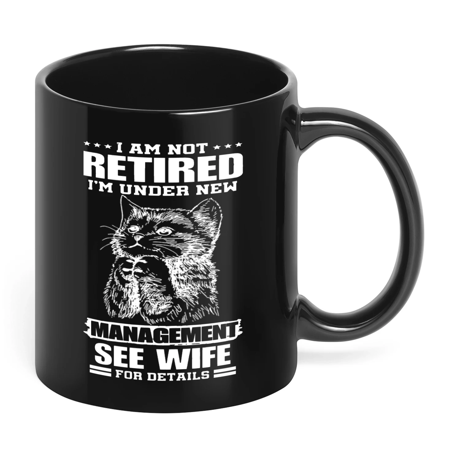 I Am Not Retired I'm Under New Cat