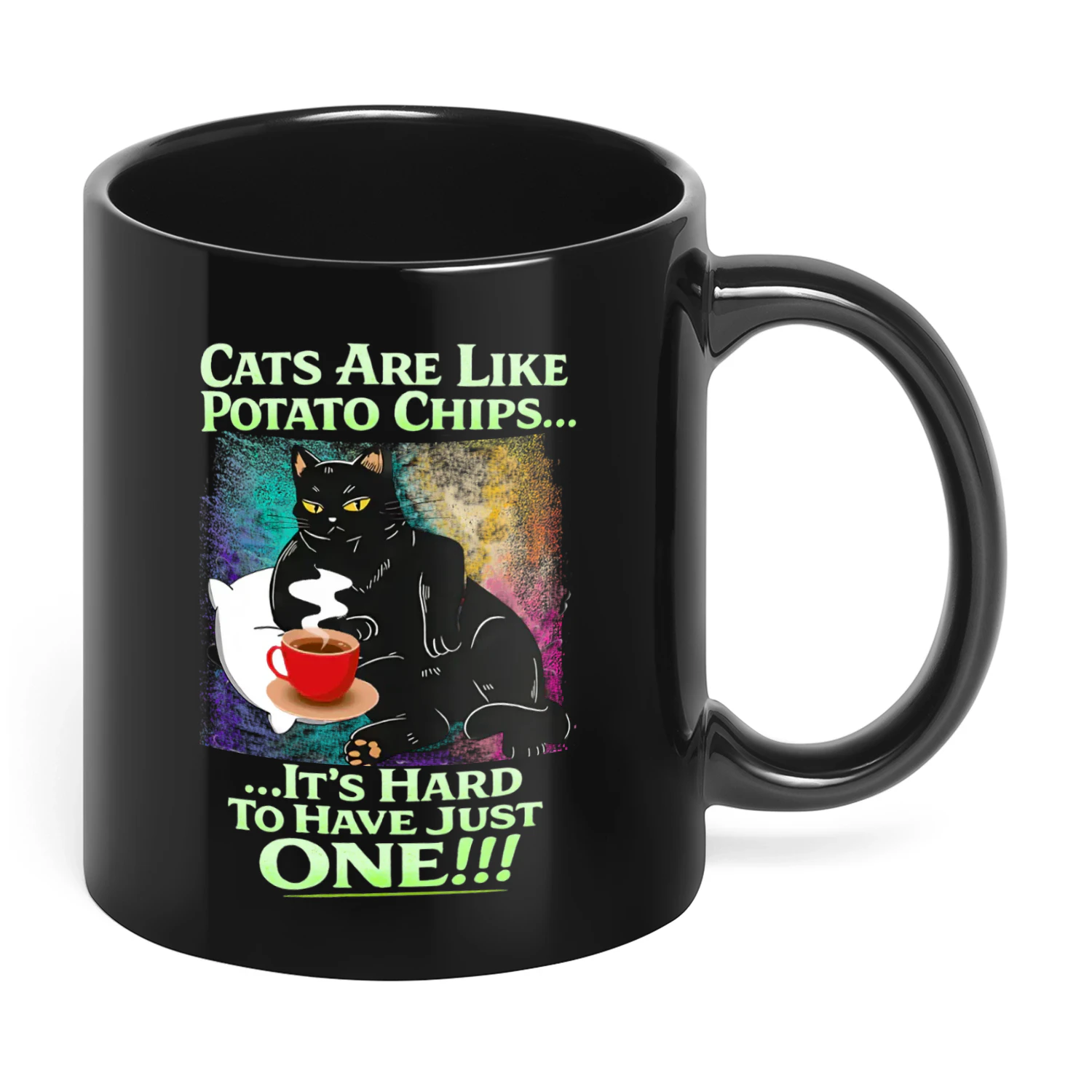Cats Are Like Potato Chips It's Hard Cat