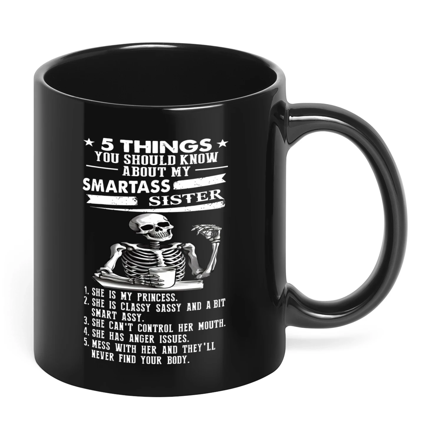 08 5 Things You Should Know About My Smartass Sister Skull