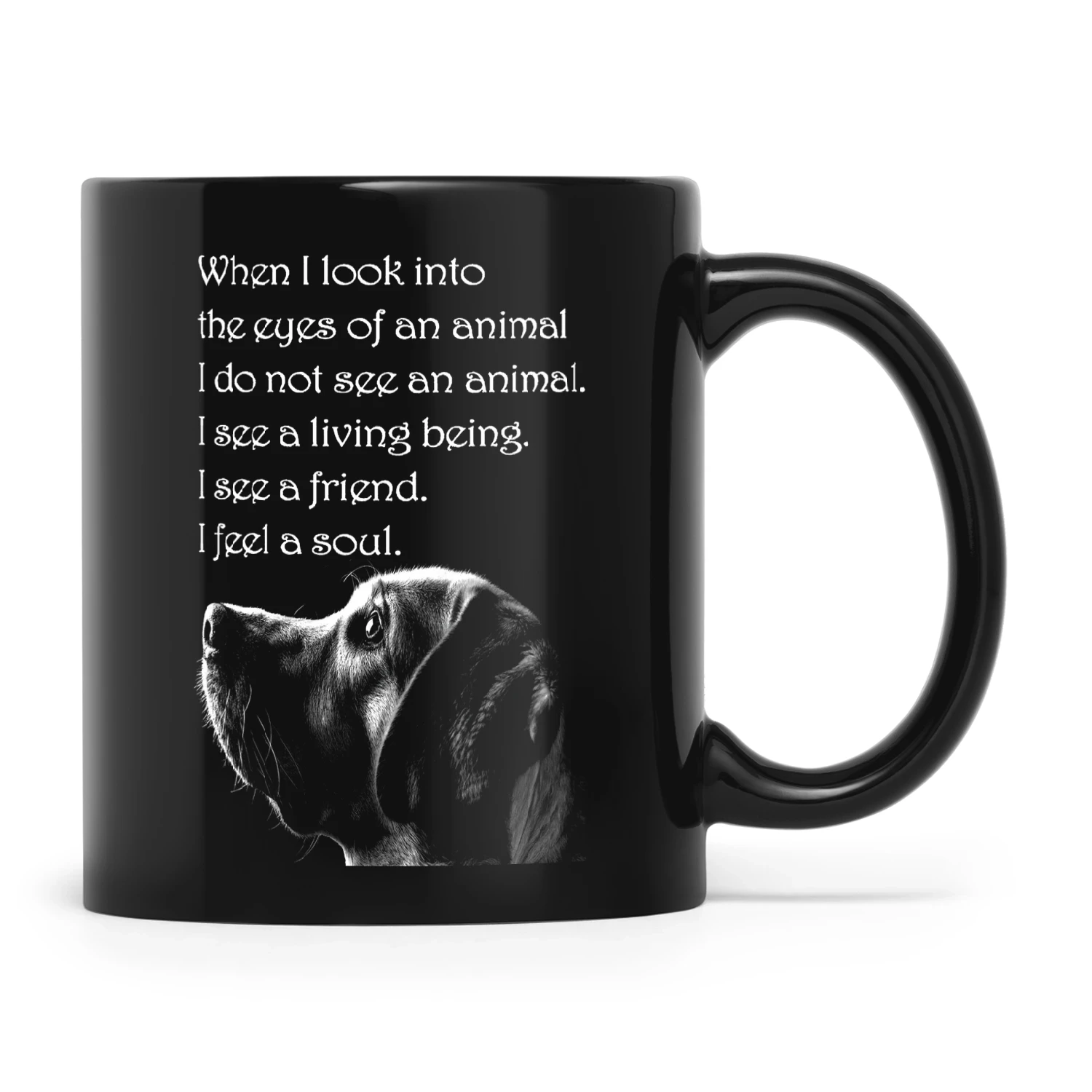 When I Look Into The Eyes Dog