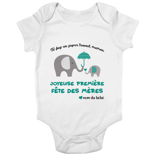 Body pour bébé 004 Fête des Mères