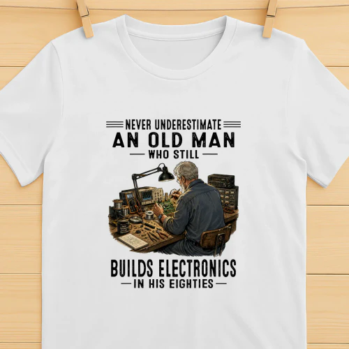 Never Underestimate An Old Man Who Still Builds Electronics In His Eighties