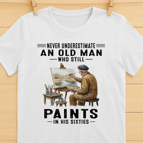 Never Underestimate An Old Man Who Still Paints In His Sixties