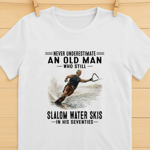 V1 Never Underestimate An Old Man Who Still Slalom Water Skis In His Seventies