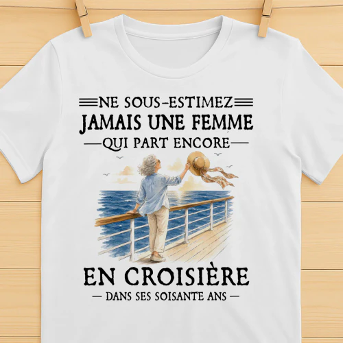 Ne Sous-Estimez Jamais Une Femme Qui Part Encore En Croisière À 60 Ans