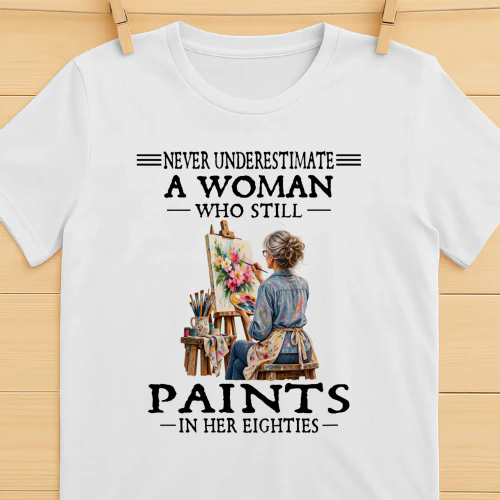 V2 Never Underestimate A Woman Who Still Paints In Her Eighties