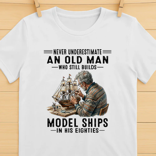Never Underestimate An Old Man Who Still Builds Model Ships In His Eighties