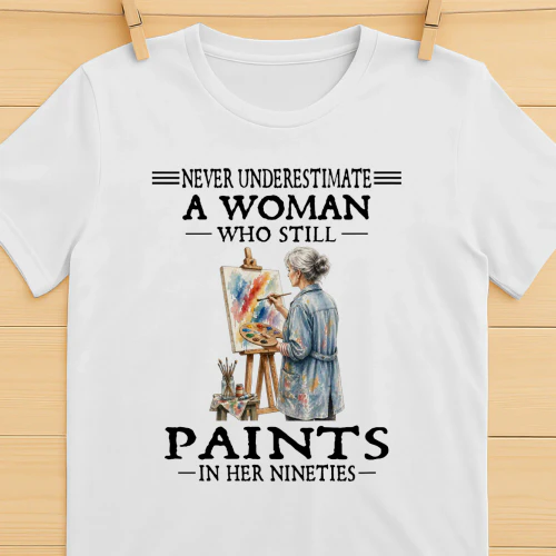 V1 Never Underestimate A Woman Who Still Paints In Her Nineties