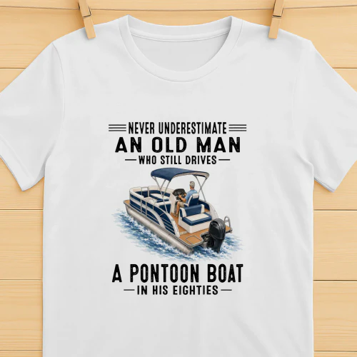 V1 Never Underestimate An Old Man Who Still Drives A Pontoon Boat In His Eighties
