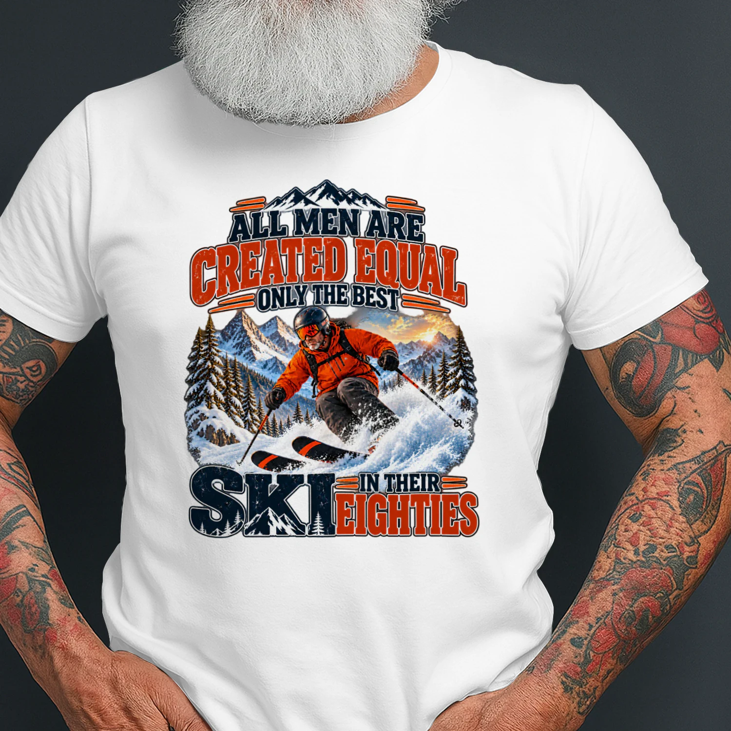V1 All Men Are Created Equal Only The Best Still Ski In Their Eighties