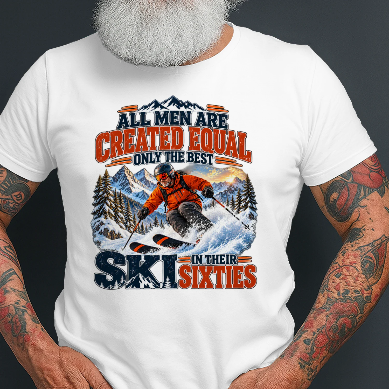 V1 All Men Are Created Equal Only The Best Still Ski In Their Sixties