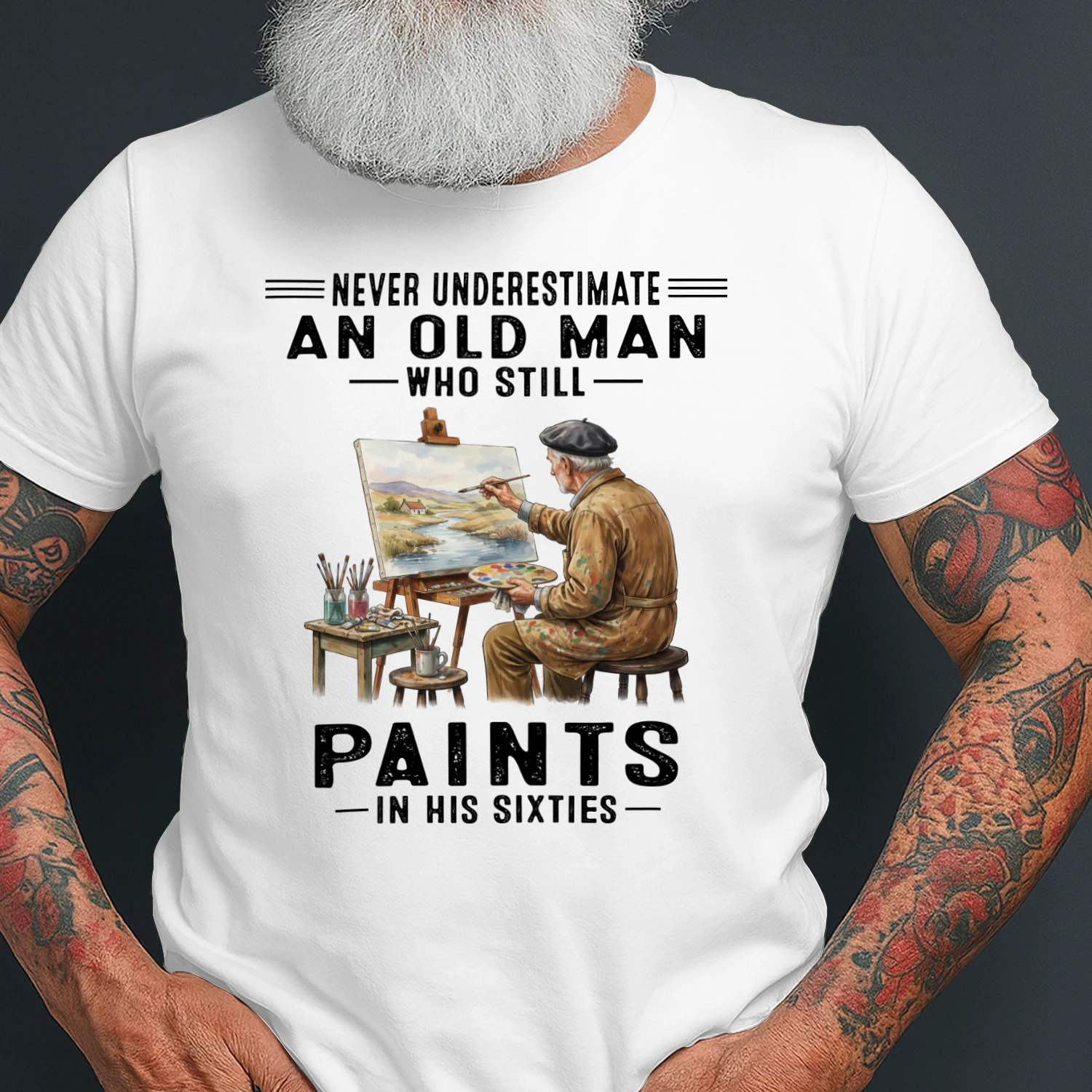 Never Underestimate An Old Man Who Still Paints In His Sixties
