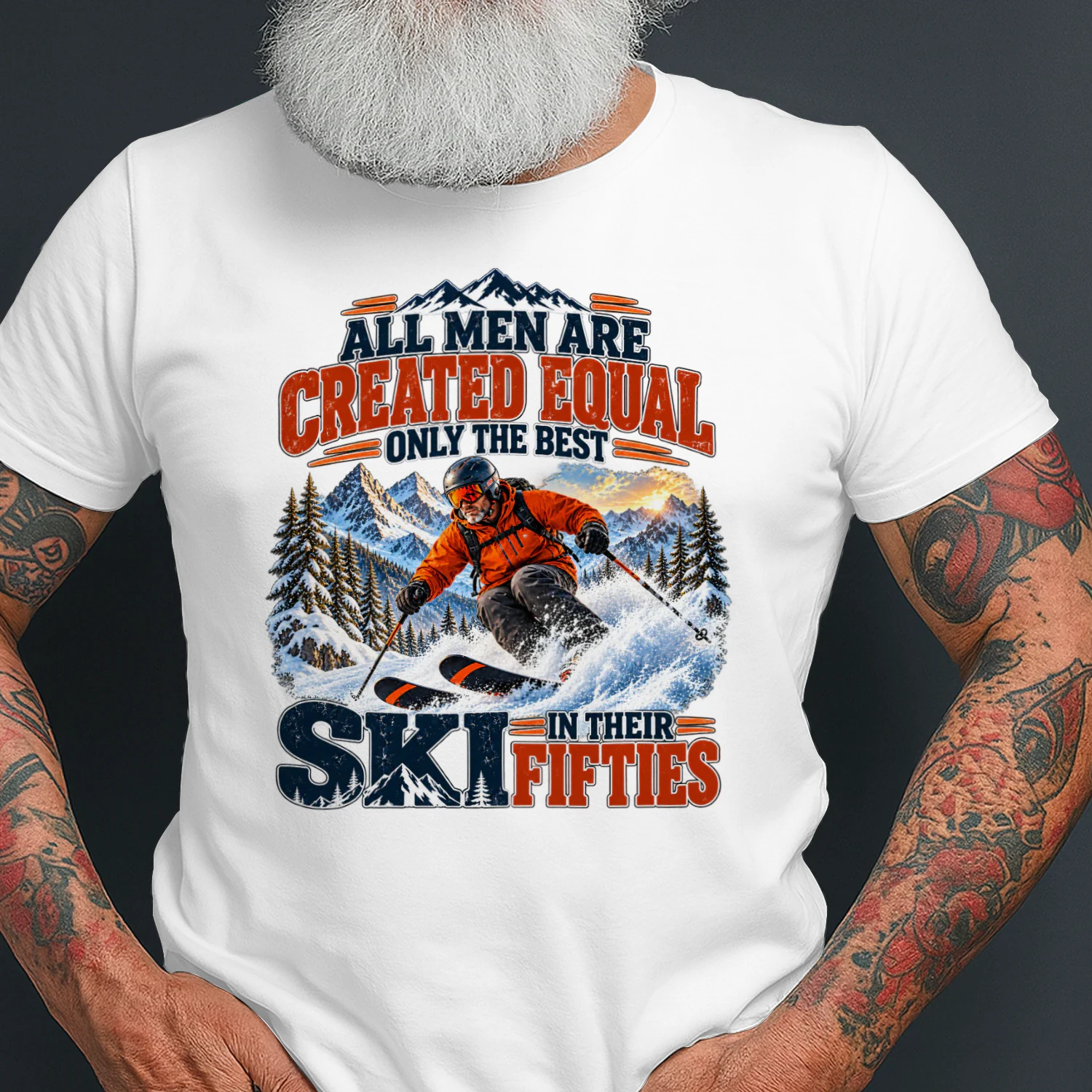 V1 All Men Are Created Equal Only The Best Still Ski In Their Fifties
