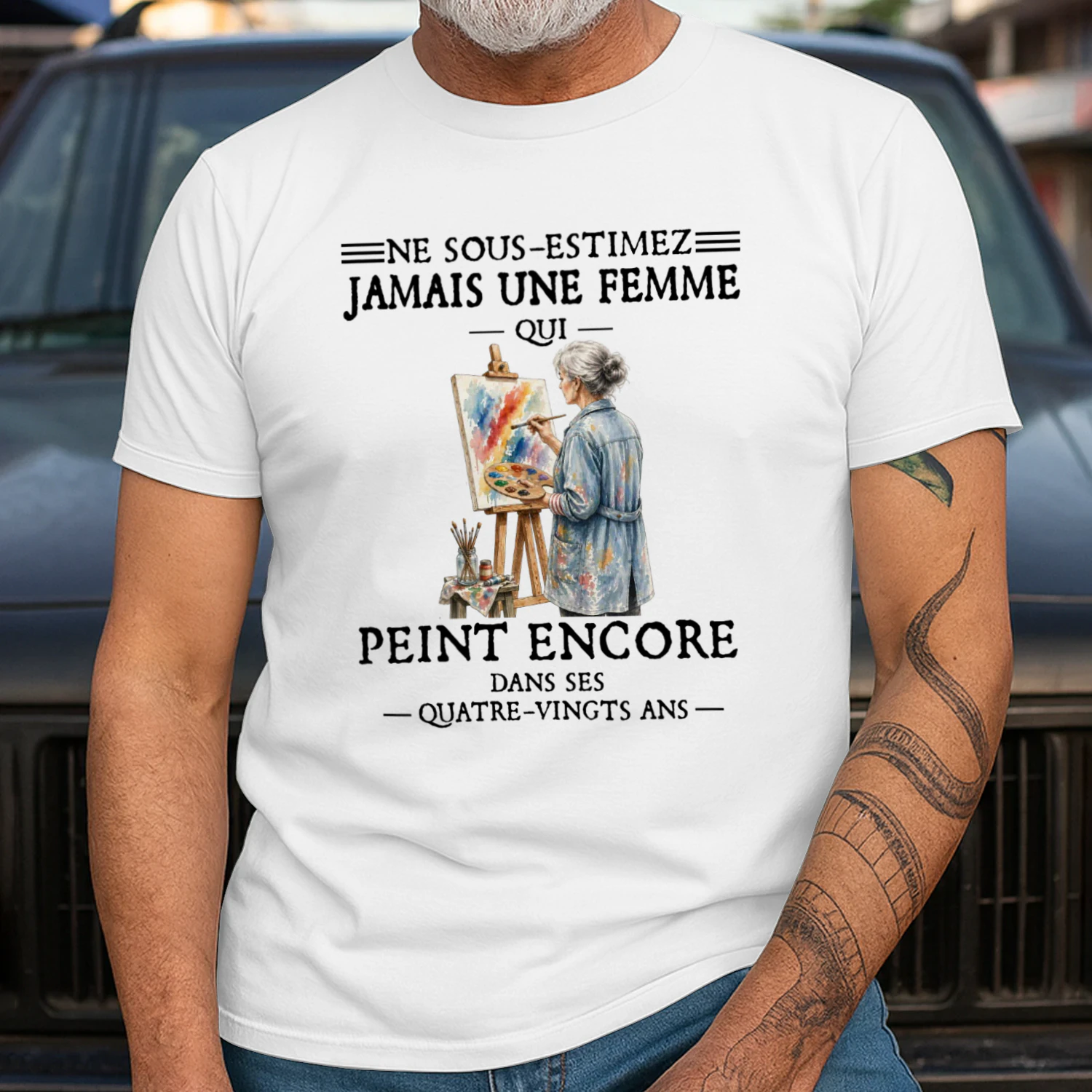 Ne Sous-Estimez Jamais Une Femme Qui Peint Encore Dans Ses 80 Ans