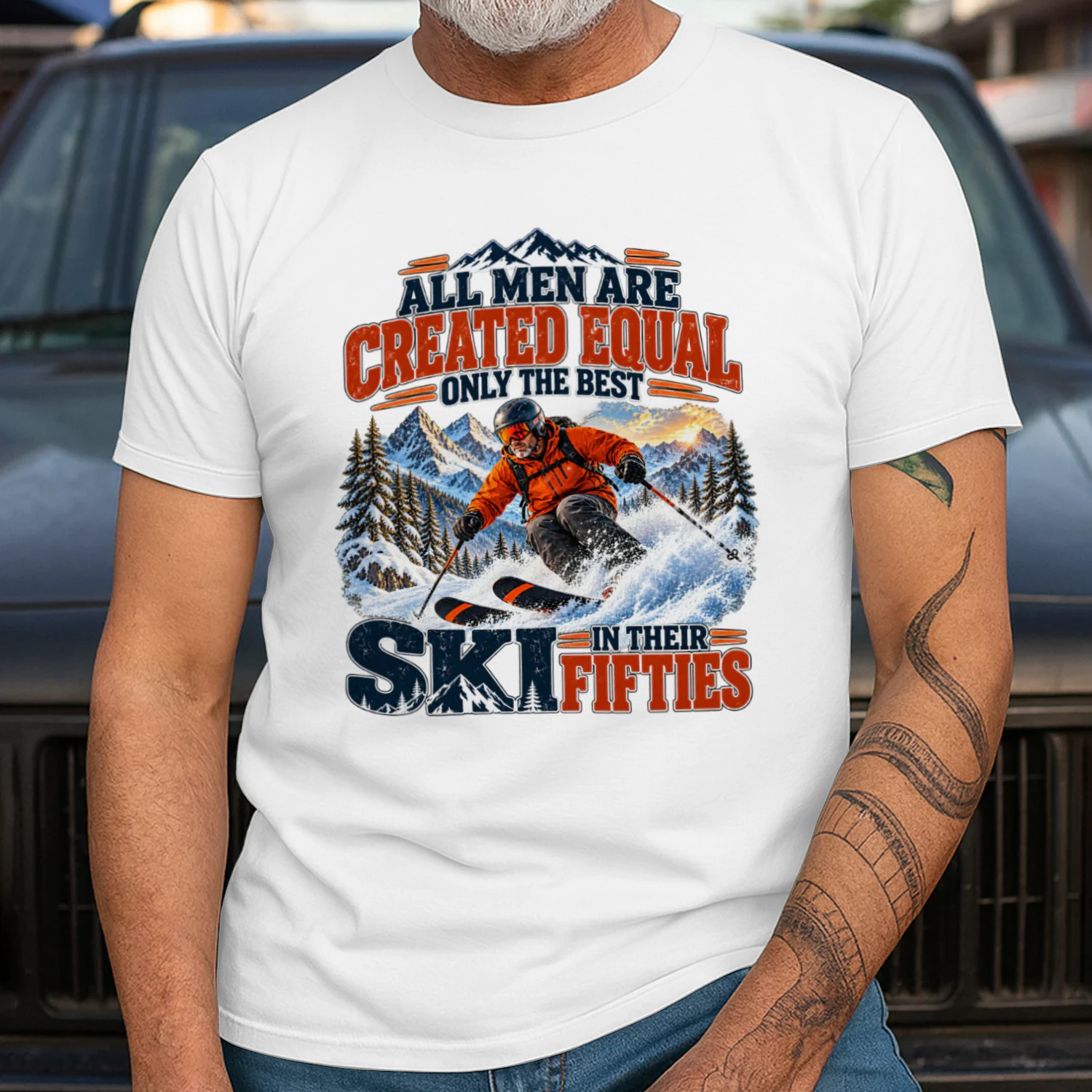 V1 All Men Are Created Equal Only The Best Still Ski In Their Fifties