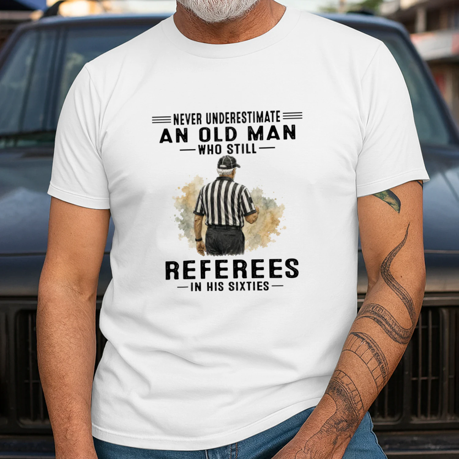 Never Underestimate An Old Man Who Still Referees In His Sixties
