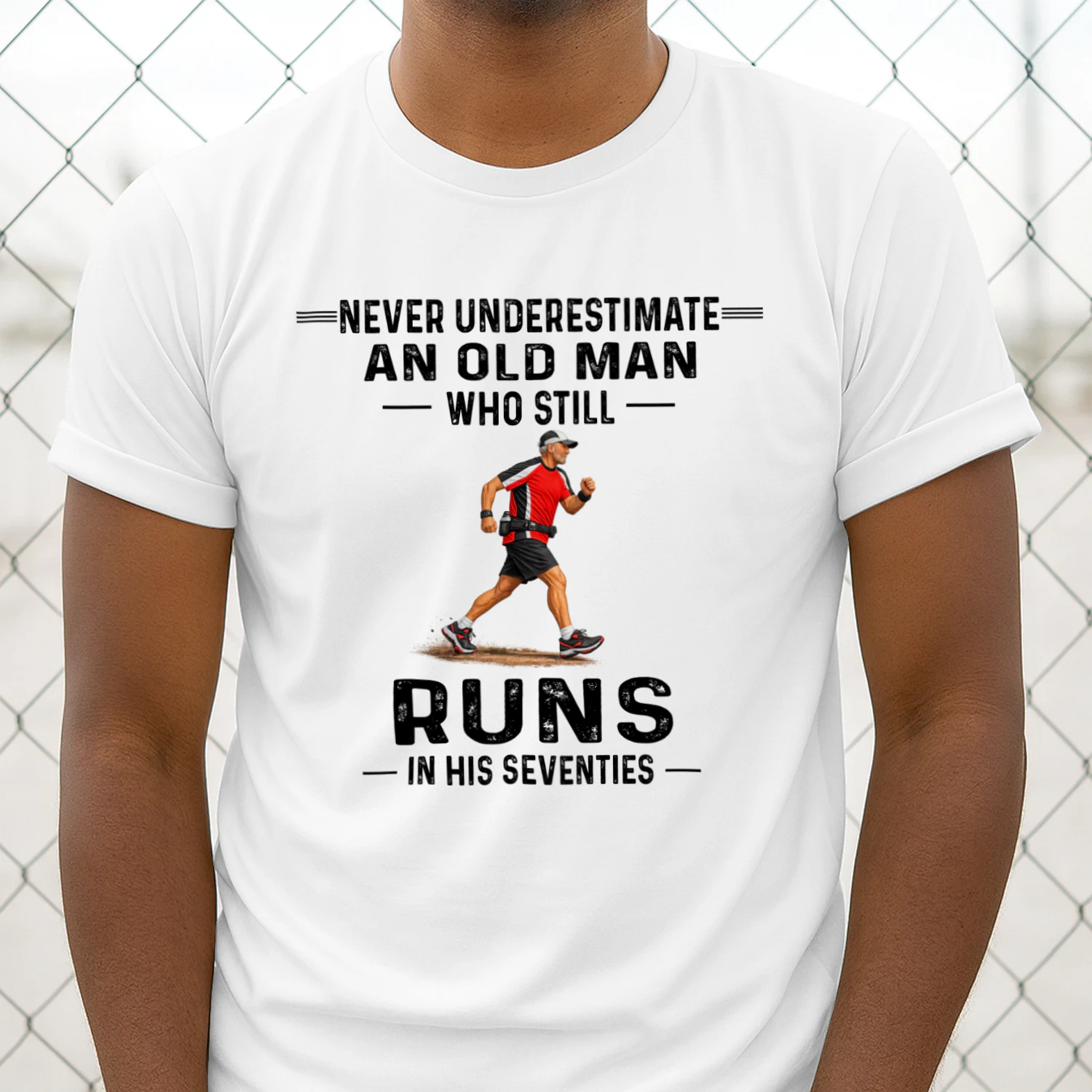 Never Underestimate A Man Who Still Runs In His Seventies