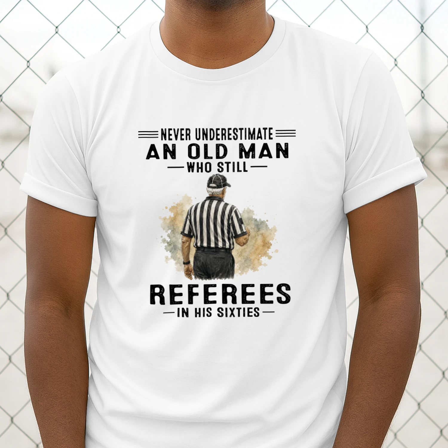 Never Underestimate An Old Man Who Still Referees In His Sixties