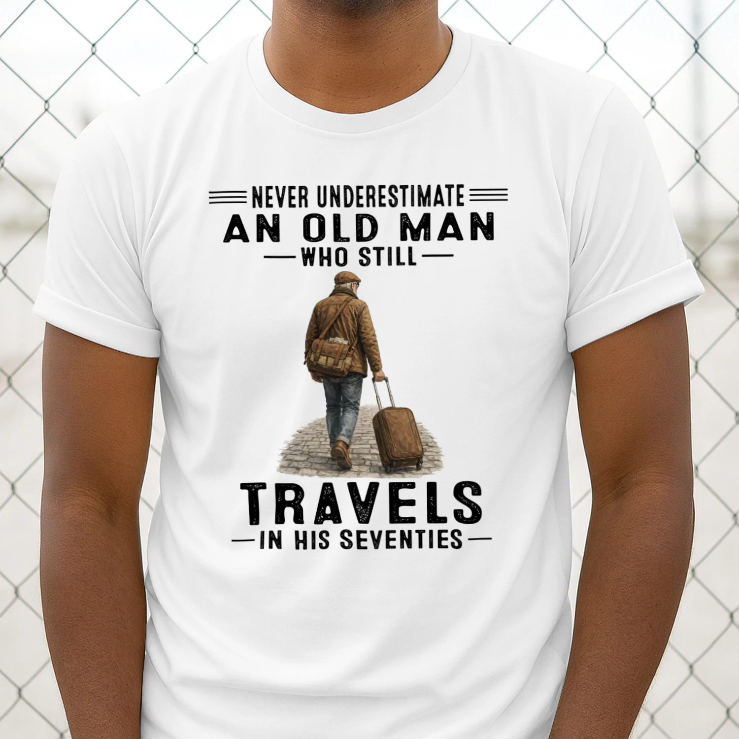 Never Underestimate An Old Man Who Still Travels In His Seventies