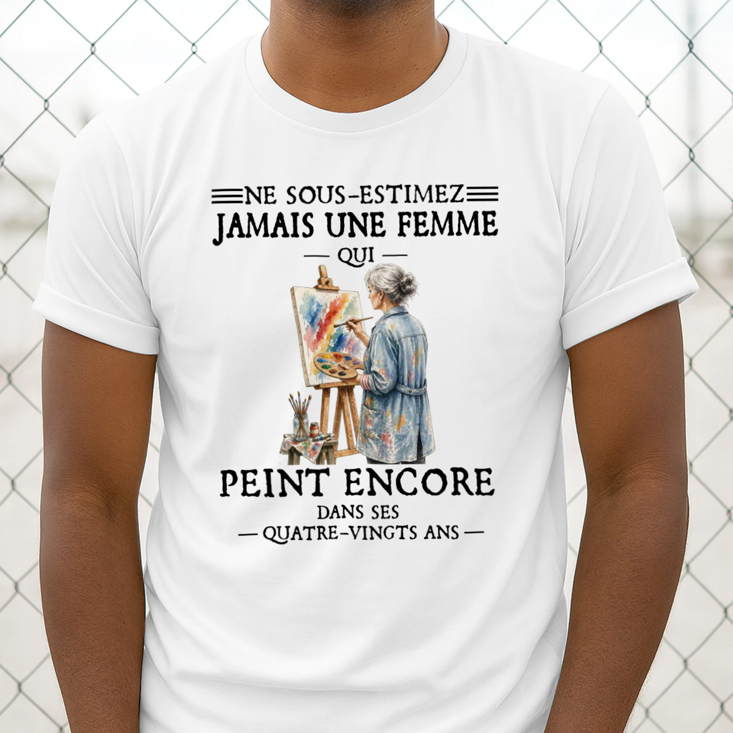 Ne Sous-Estimez Jamais Une Femme Qui Peint Encore Dans Ses 80 Ans