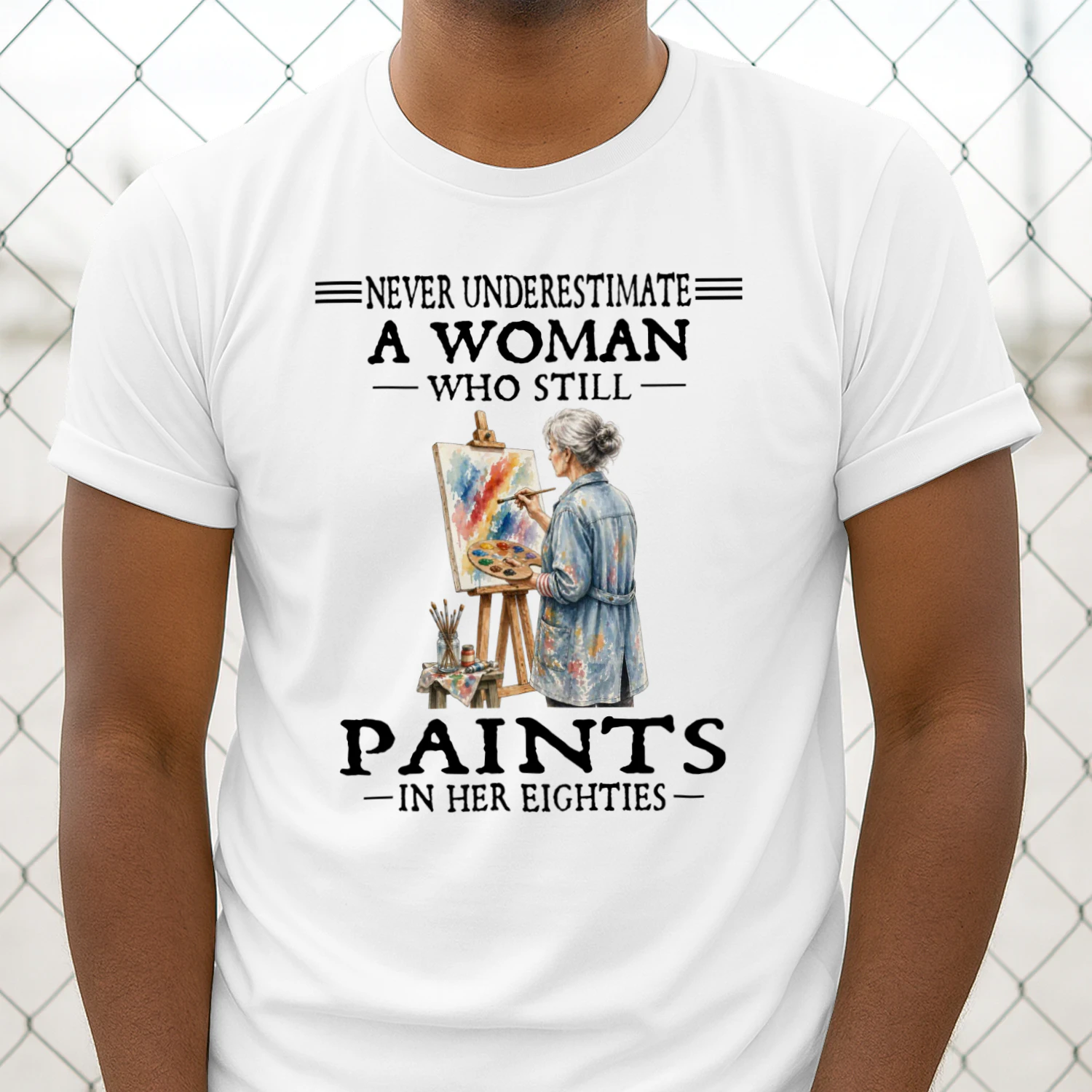 V1 Never Underestimate A Woman Who Still Paints In Her Eighties