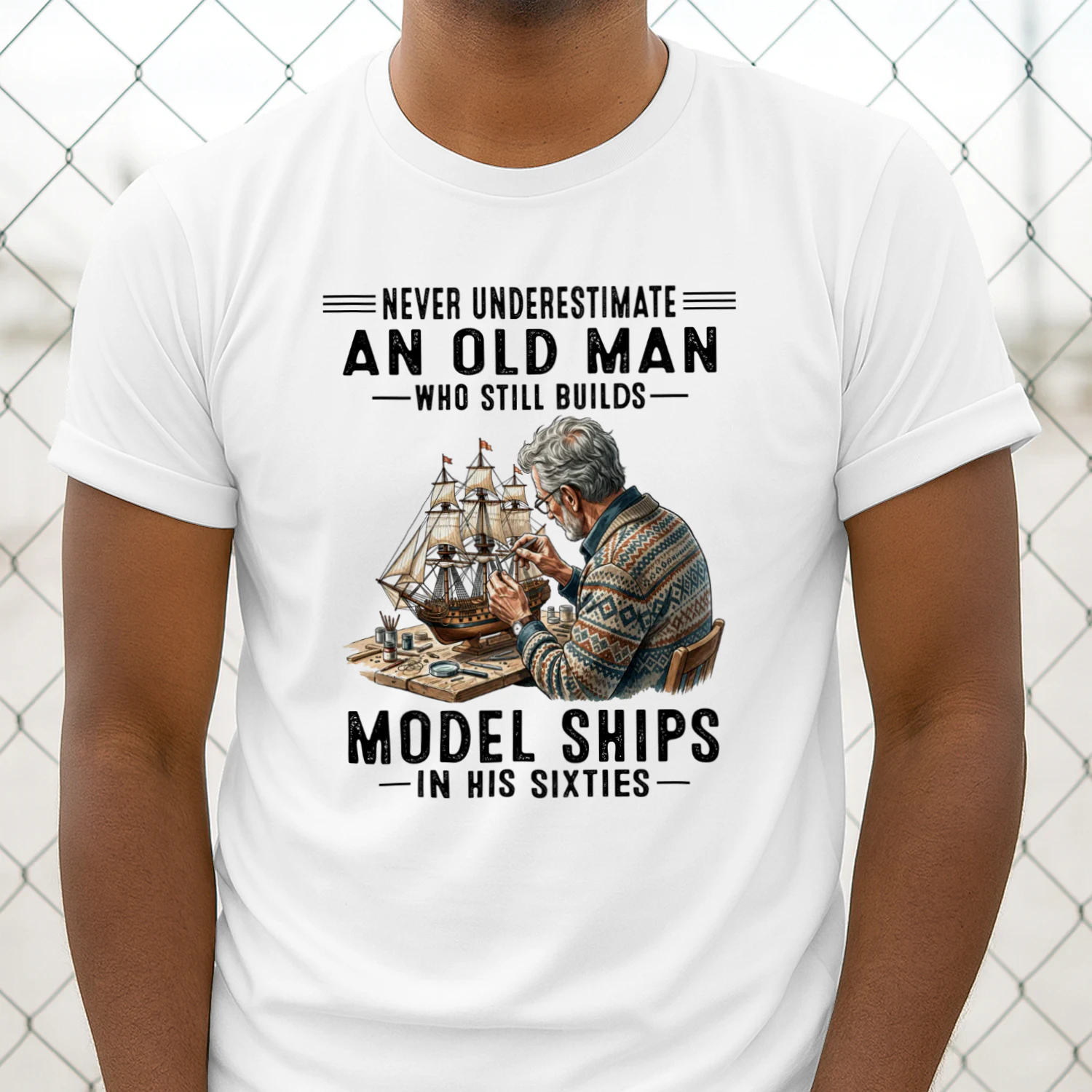 Never Underestimate An Old Man Who Still Builds Model Ships In His Sixties