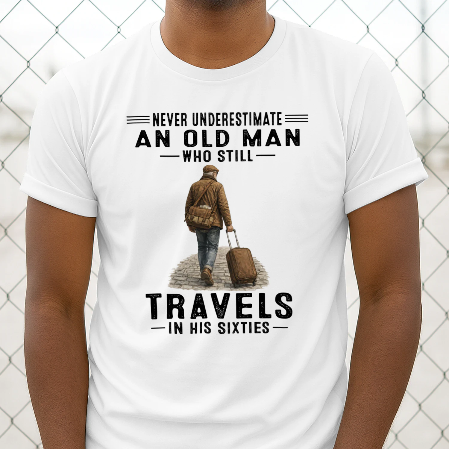 Never Underestimate An Old Man Who Still Travels In His Sixties