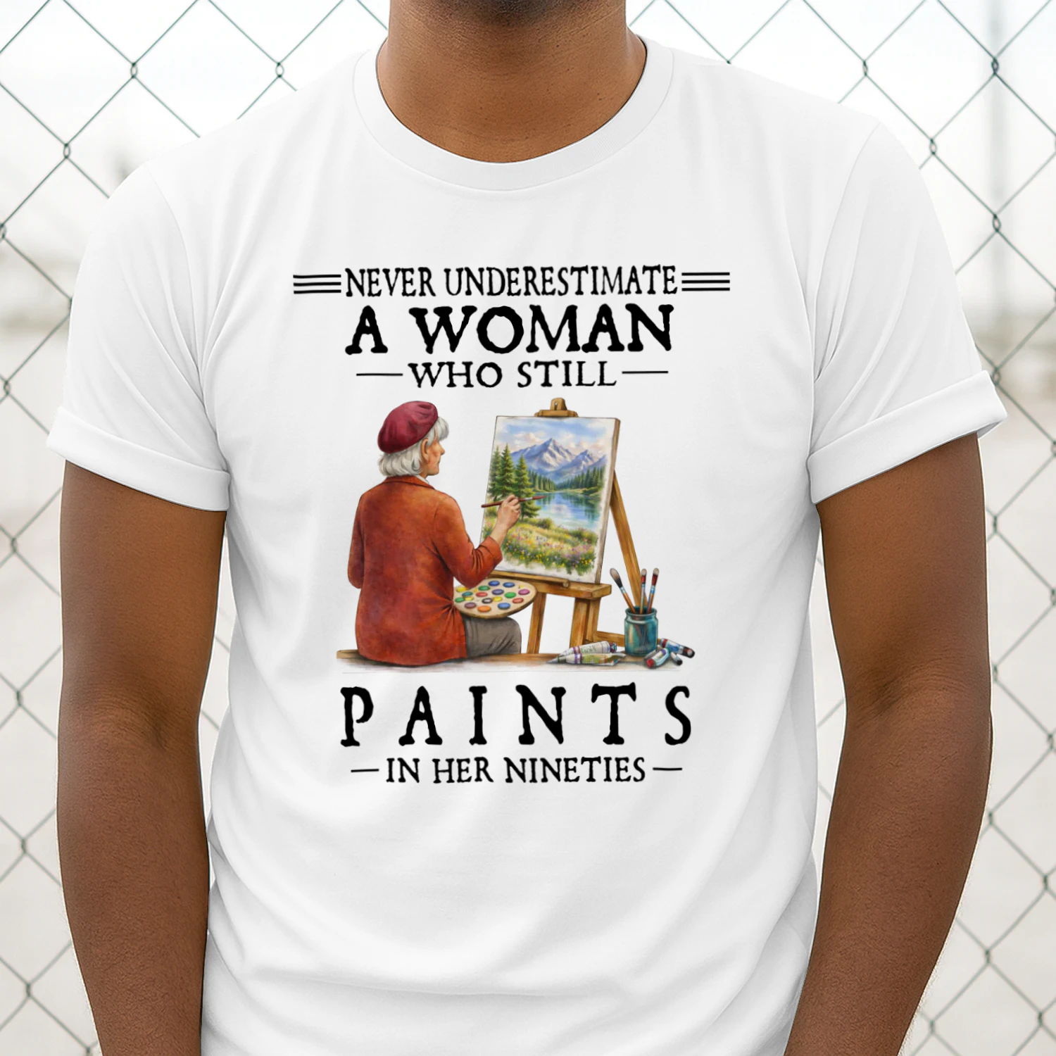 Never Underestimate A Woman Who Still Paints In Her Nineties