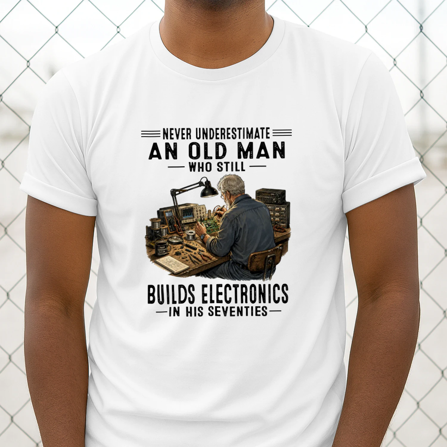 Never Underestimate An Old Man Who Still Builds Electronics In His Seventies