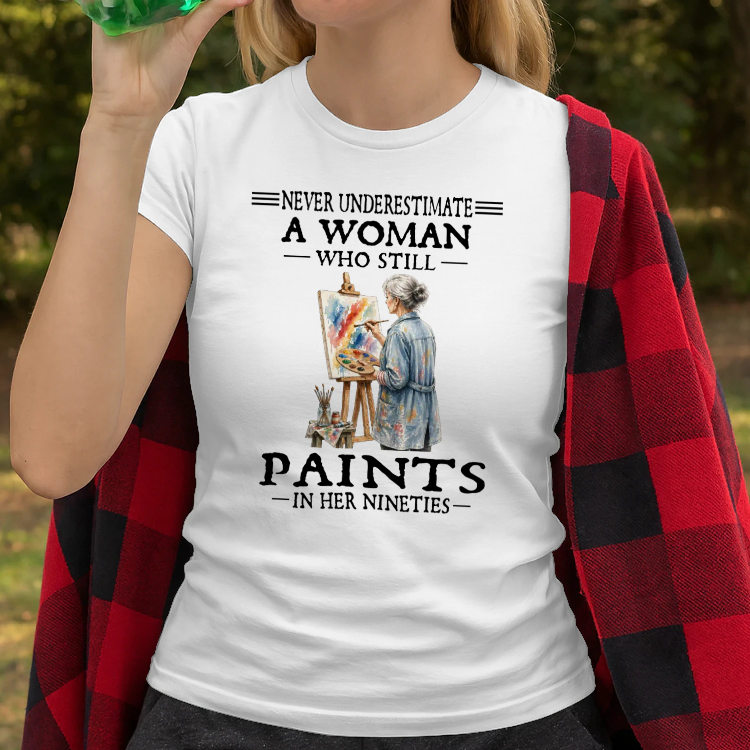 V1 Never Underestimate A Woman Who Still Paints In Her Nineties