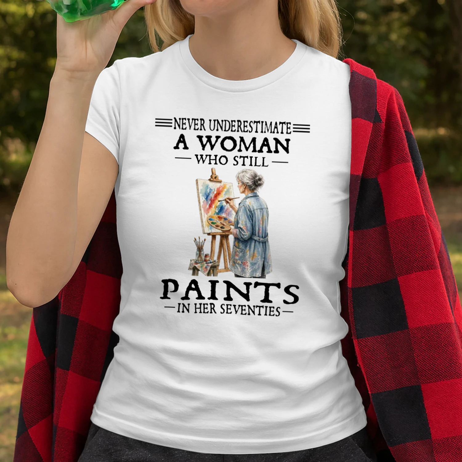 V1 Never Underestimate A Woman Who Still Paints In Her Seventies